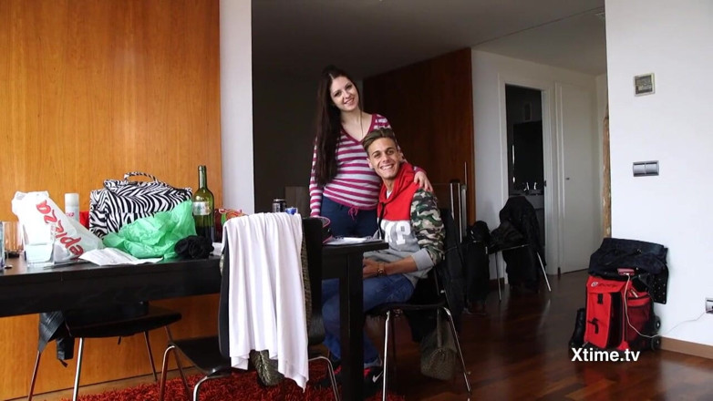 Andrea Dipre Channel: Francys Bell gives a blowjob and footjob to Andrea Dipre