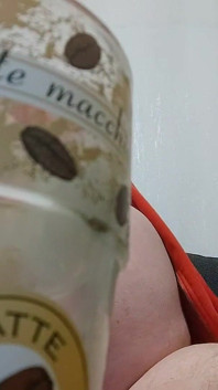 Massage Tool Again and Drinking Sperm