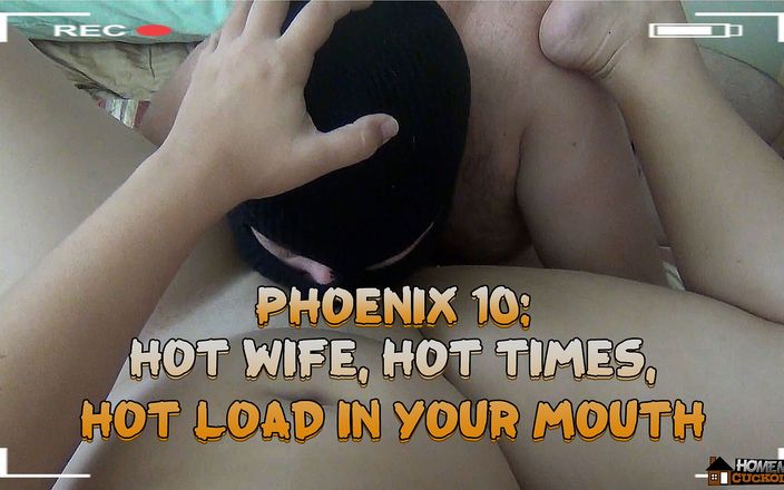 Homemade Cuckolding: Phoenix: ateşli evli kadın, ateşli zamanlar, ağzına ateşli boşalma