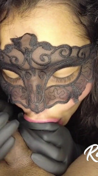 Raissa's Magic Hands with Black Gloves