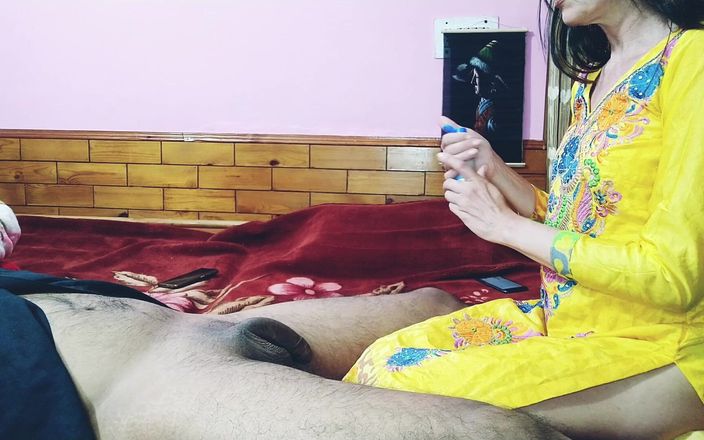 Bolly Karma: Ella disfruta de bbc delante de la cámara en vivo