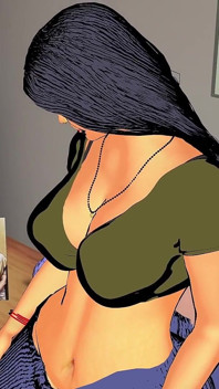 Neha quiere la polla del masajista