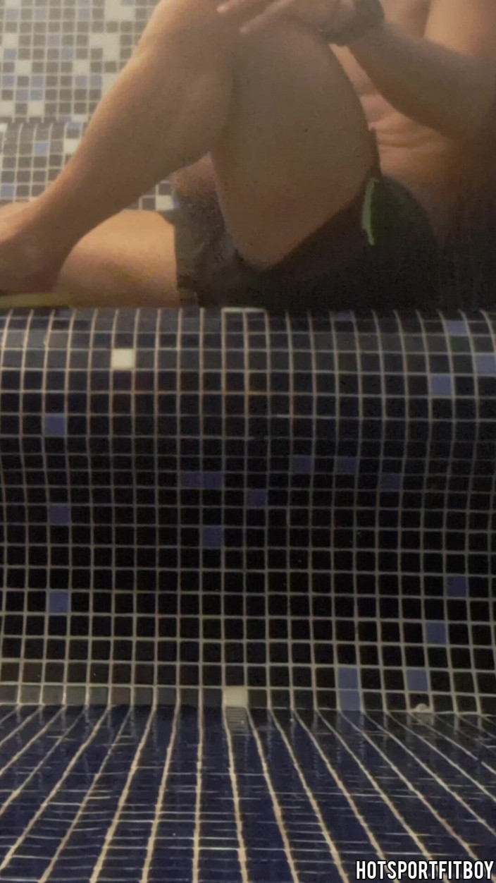 Hotsportfitboy: Horny Big Dick Jerk Off in Luxury Sauna &amp; Balnearios - Risky...