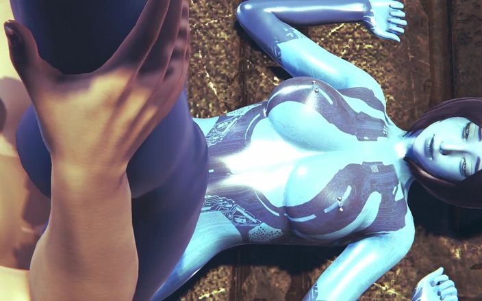 Wraith ward: Fazendo sexo com Cortana | Paródia de Halo Hentai