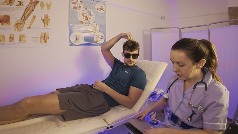 Mr LDN Lad: Real British Nurse Kayleigh Davis Loves It!