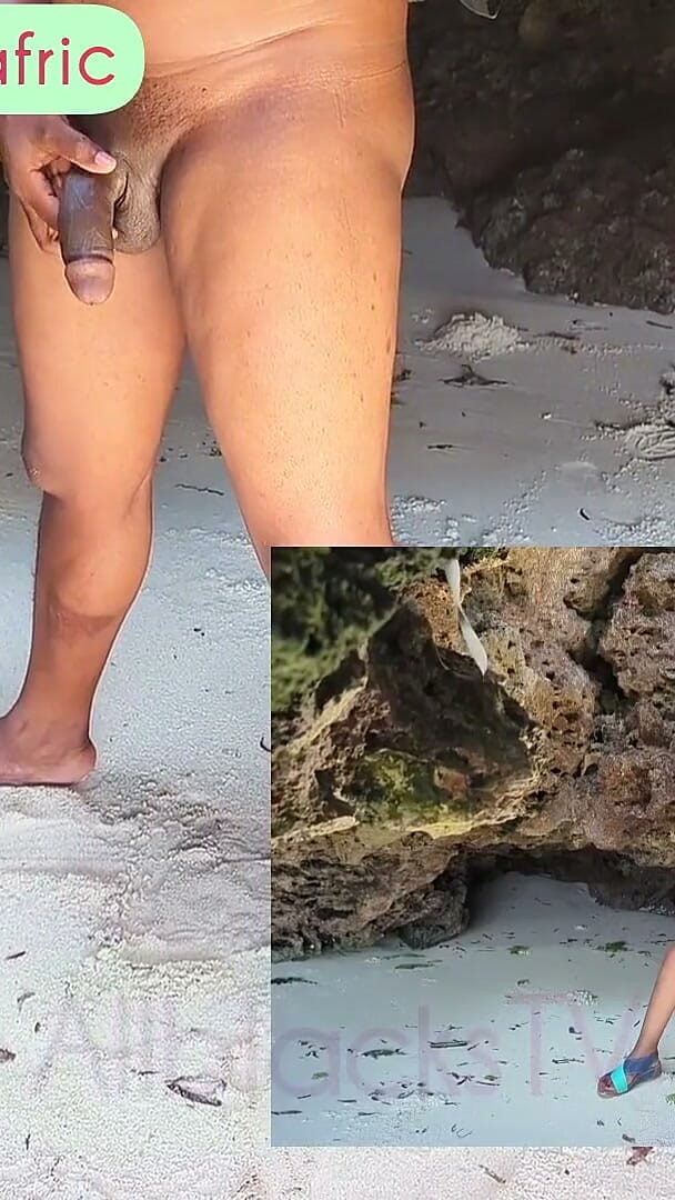 Sexieafric: 哥伦比亚人在海滩上做爱 - 热辣的非洲斯瓦希里游客夫妇在海滩散步和性爱