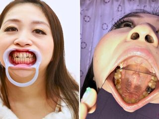 Japan Fetish Fusion: Diş keşfi: rin suzumiya&#039;nın oral macerası