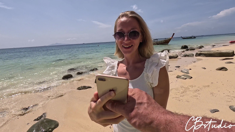 Cail Brodnevski: Sodomie hardcore avec une inconnue au bord de la mer