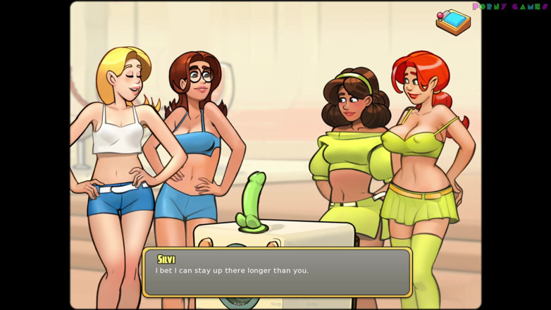 Porny Games: スペースレスキュー:コードピンク(v13.5) - 未来へ戻って、恋人とヤッ