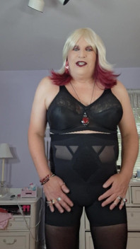 My Granny Girdle Underwear, Getting Ready to Go Out!