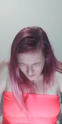 Nymphomaniac Ami Fingers and Attempts to Fist Herself Late at Night