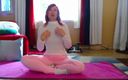 Aurora Willows large labia: Yoga entrenamiento principiante flujo 2