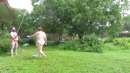 BBW nurse Vicki adventures with friends: Maricas cadela &dominatrix v mangueira jogo 2