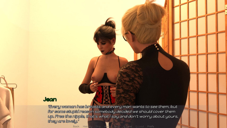 Dirty GamesXxX: The Three Panels hot wife faz sessão de fotos nua -...