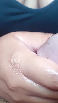 My Stepsister Loves to Milk My Cock and Make Me Moan with Pleasure
