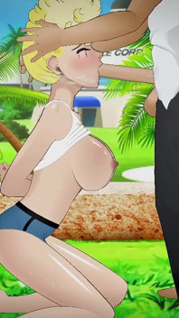 Mrs Brief bekommt ihr gesicht von Bulmas freund gefickt