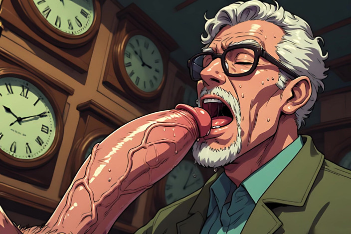Erotic Man: Hardcore Blowjob Art