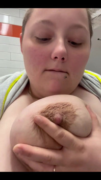 I Love Playing with My Massive Tits