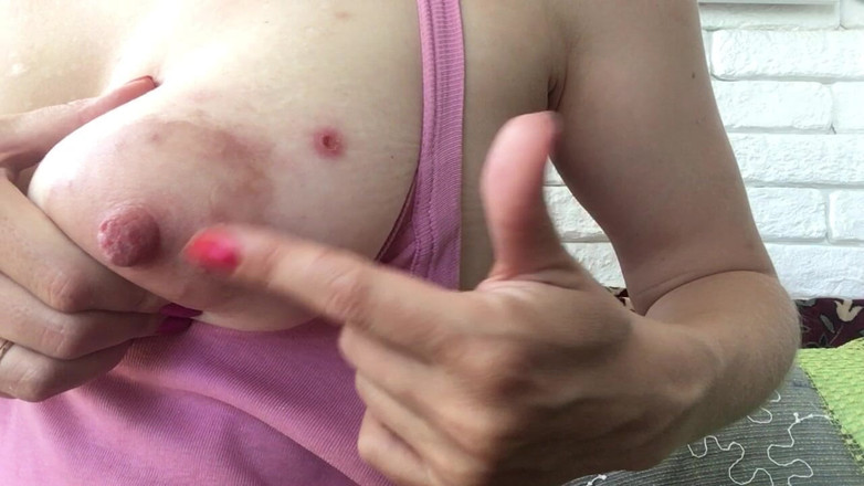 Risky Hairy Couple: Tetek susu selepas bermain rokok