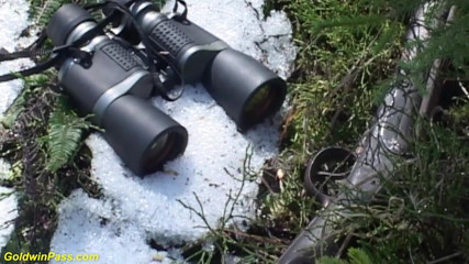 Goldwin pass: Екстремально гаряча німецька оргія траху на свіжому повітрі на снігу