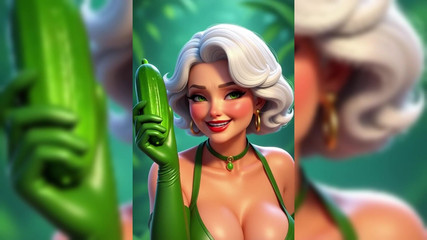 AI Porn: Animacja ogórka babci