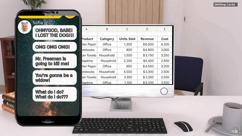 Dirty GamesXxX: По словам Софии: Сексуальная подруга - Эпизод 6