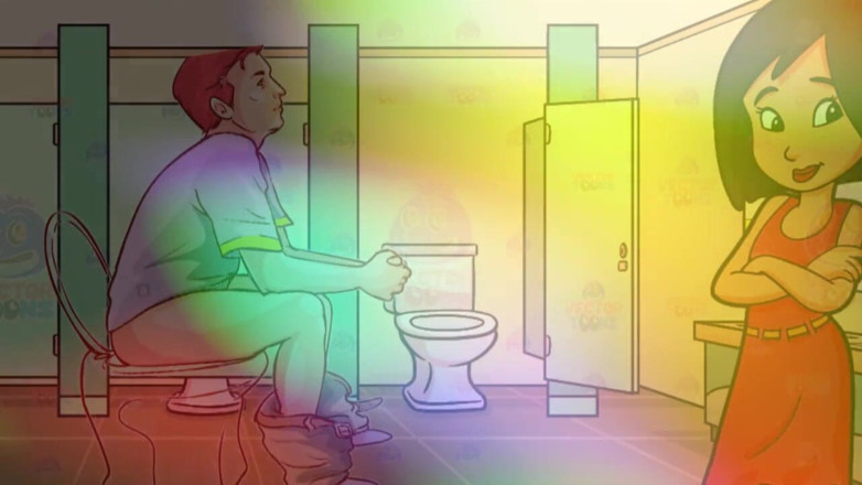 Campsissyboi: Solo audio: hablar sucio en el baño gay, el hombre...