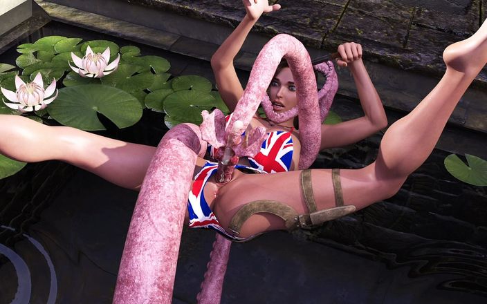 The BenJojo: Hot Girl with Big Tits Rough Fuck with Alien Monster...
