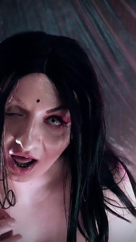 चूत चुदाई - गुलाबी सुंदर गीली चूत का खेल - डिल्डो चुदाई एकल हस्तमैथुन वीडियो (आर्य ग्रांडर)