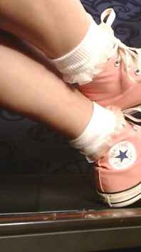 Pembe all stars converse spor ayakkabılar