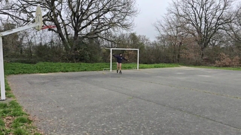 Passionsecret07: My Neighbor Had Never Ridden Kite Skates and Ended up...