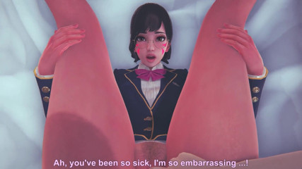 Waifu club 3D: DVA college girl loves when you masturbate her pussy