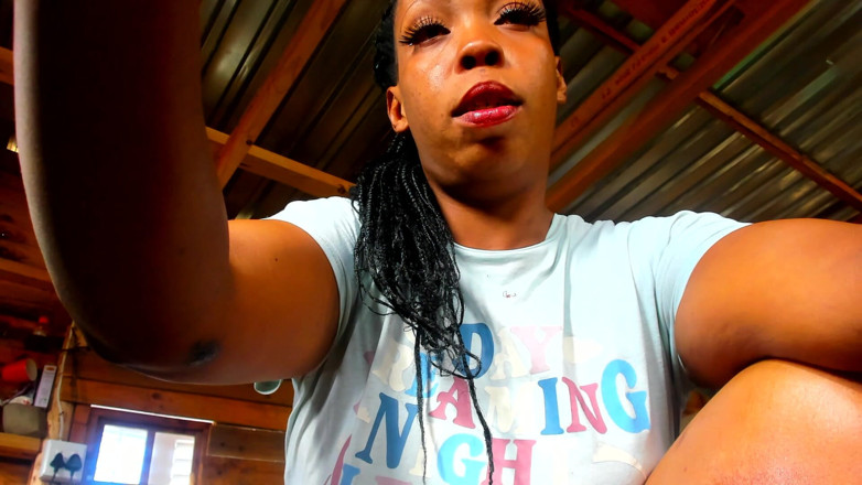 AnalEbony: Applaudire, twerking e allargando il mio culo grosso in questo...