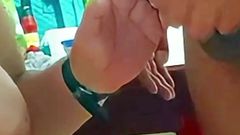 How Delicious My Stepmother&#039;s Whore Squirts When She Touches Her Pussy and Sucks My Cock