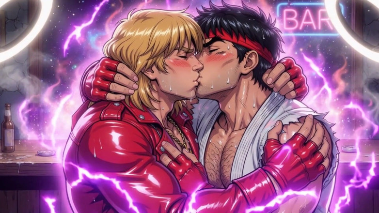 Erotic Man: Ken și Ryu se (ai)