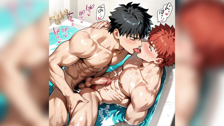 AI gay porn: Fidanzato gay scopa sborra