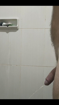 Golden Shower in a Shower