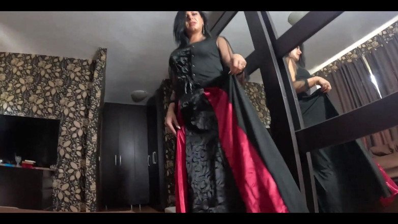 MilfyCalla: Milfycalla My Ogre me usou duas vezes em vestido vintage,...