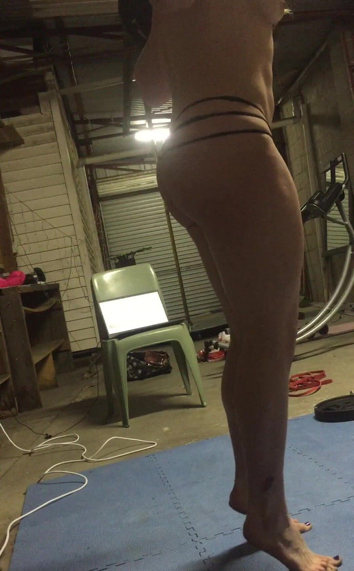 Michellexm: Černé tanga