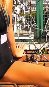 Casero de grandes tetas - latina Sandra se muestra