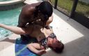 Vicki Verona XXX: Esposa caliente Vicki Verona follada en la piscina por bbc