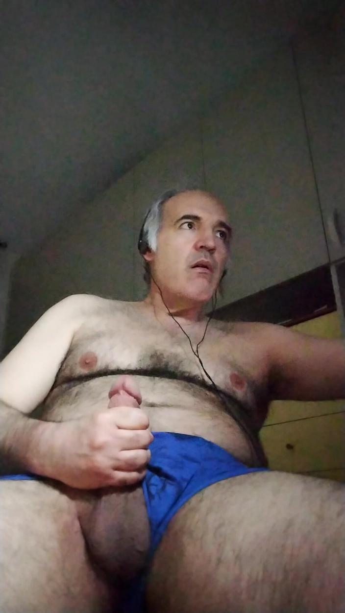 Setesesso7: 2時間チンポをしごいていたので、ついにイキました