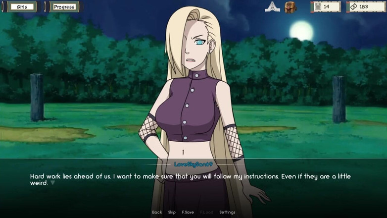 LoveSkySan69Real: NARUTO - くノ一トレーナー [v0.13] パート 4 イノの新しいトレーニング by Loveskysan69