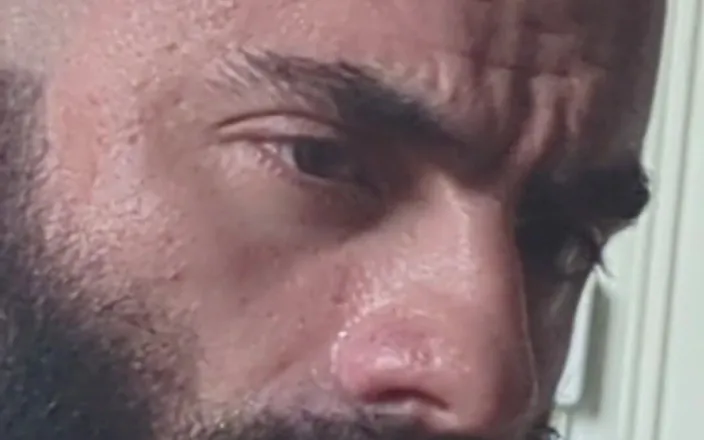 The bearded master: Showing off My Strong Body and Hard Cock.