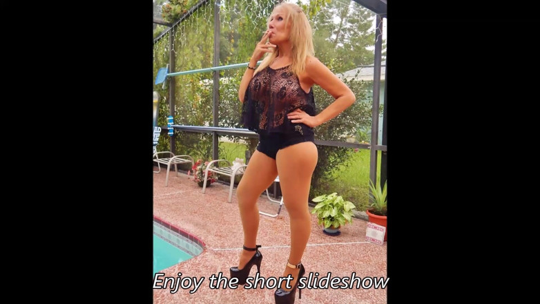 Nasty Girlfriends: Cleaning the pool in daisy dukes and CFM heels