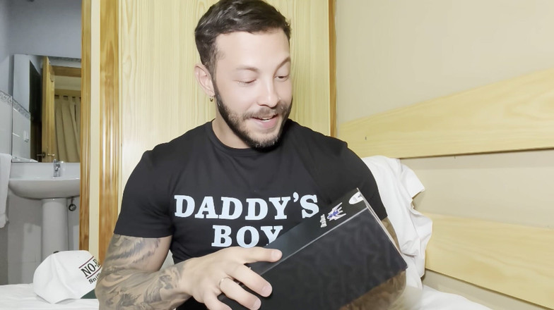 John Brachalli: Trying Dildo Pink Monster