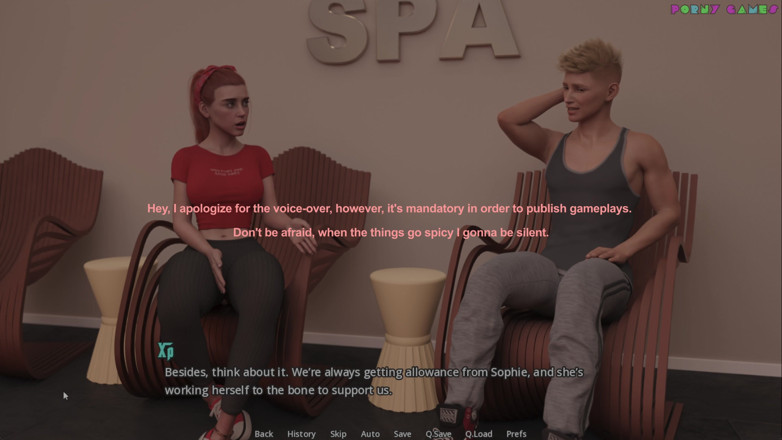 Porny Games: Gunpowder Cock-tail by Bytehog Prime: Spa Day with Stepsis 8