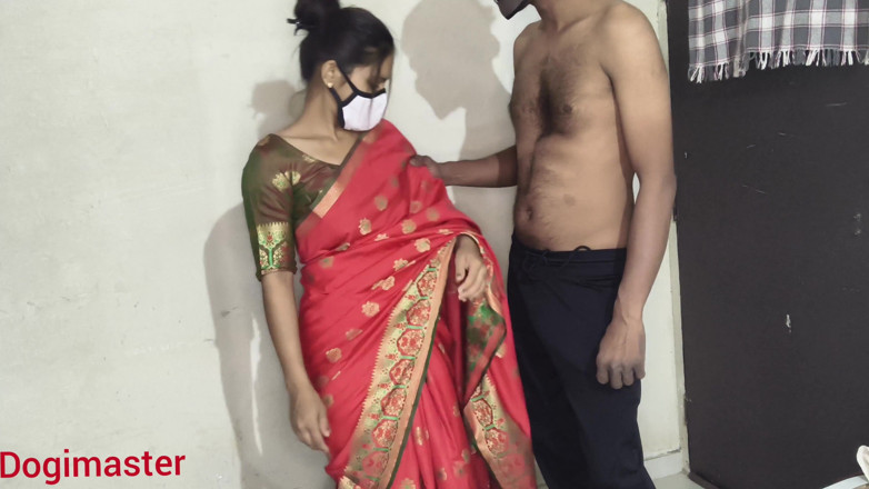 Dogimaster: Indiana Ko Lal Sari Mein Jabarjat Choda Hai _ sexy filme...