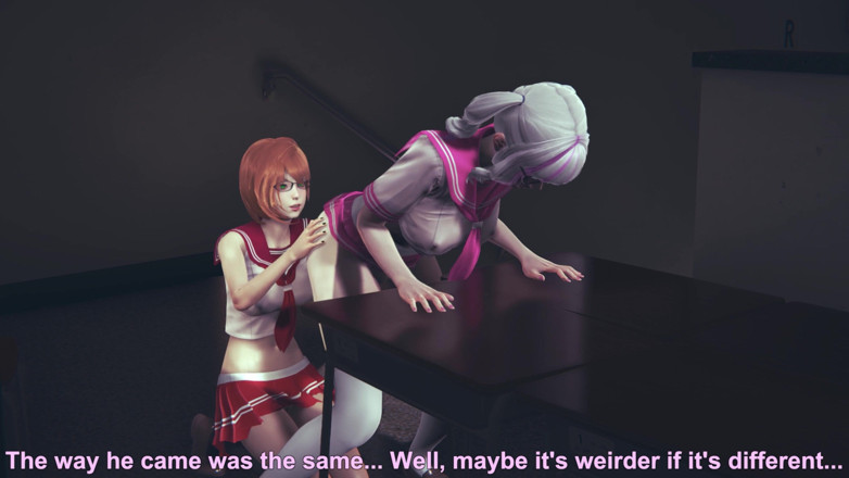 Waifu club 3D: Une petite amie rousse lèche la chatte d'un camarade de...
