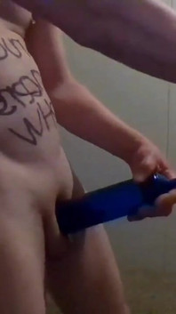 Phallus (penis) Pump; Side View, Close-up